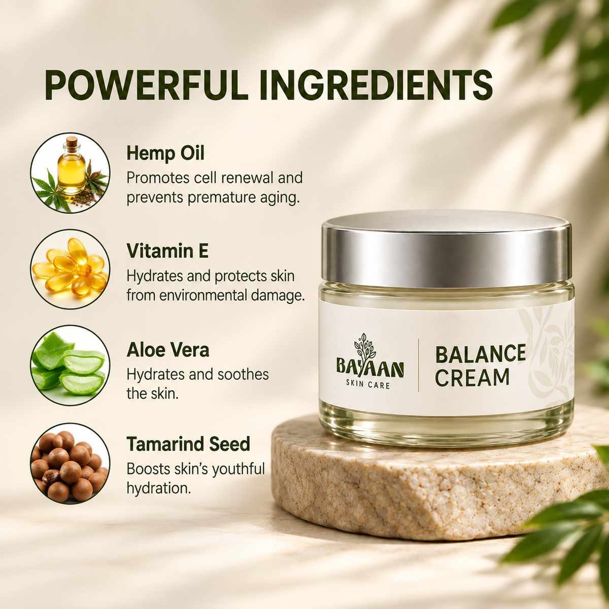 Balance Cream – Oil Control Moisturizer for Oily Skin