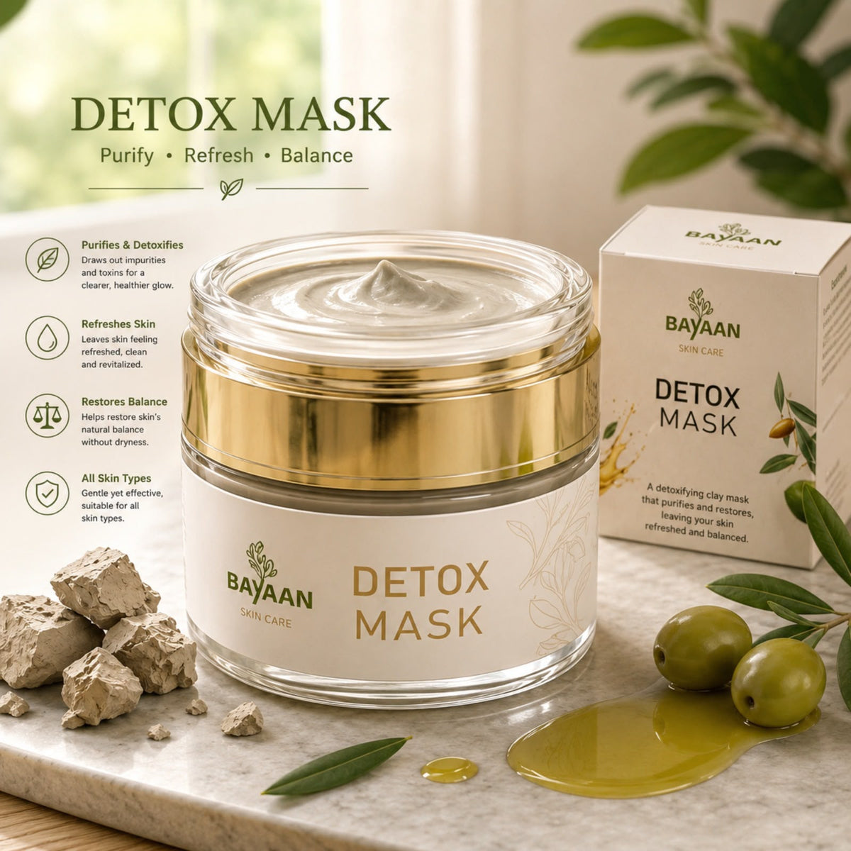 Purifying Clay Detox Mask purifying clay detox mask purifying clay detox mask